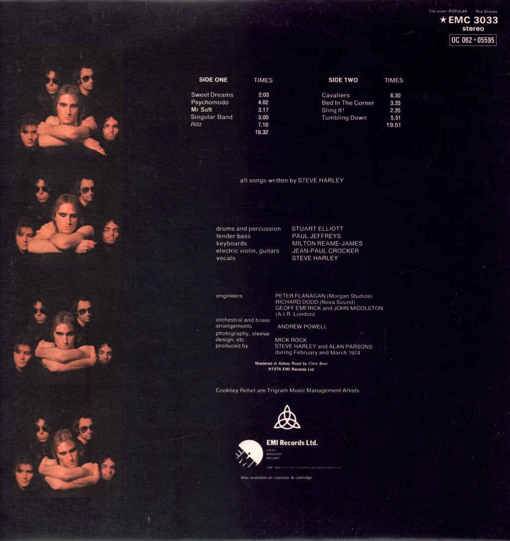 Steve Harley And Cockney Rebel - Psychomodo - Lp