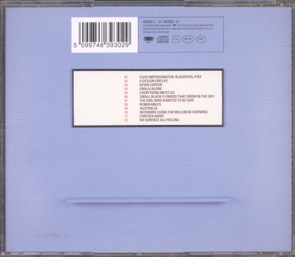 Manic Street Preachers - Everything Must Go - Cd