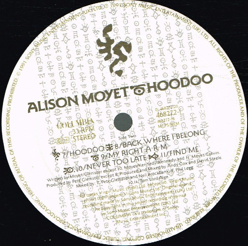 Alison Moyet - Hoodoo - Lp
