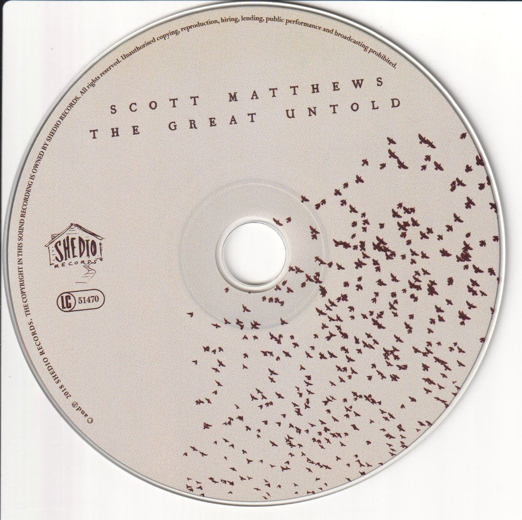 Scott Matthews - Great Untold - Cd