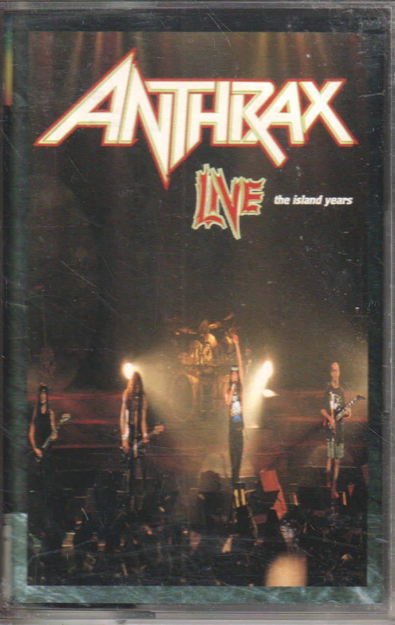 Anthrax - Live The Island Years - Cassette