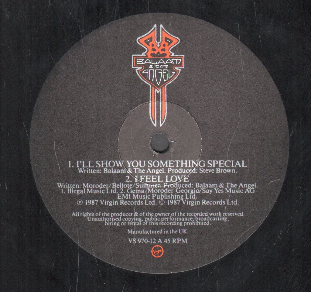 Balaam And The Angel - I'll Show You Something Special - 12 Inch