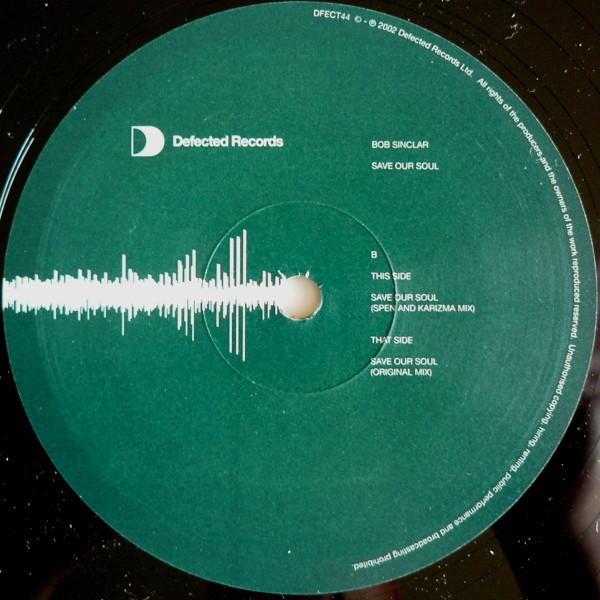 Bob Sinclar - Save Our Soul - Double 12 Inch