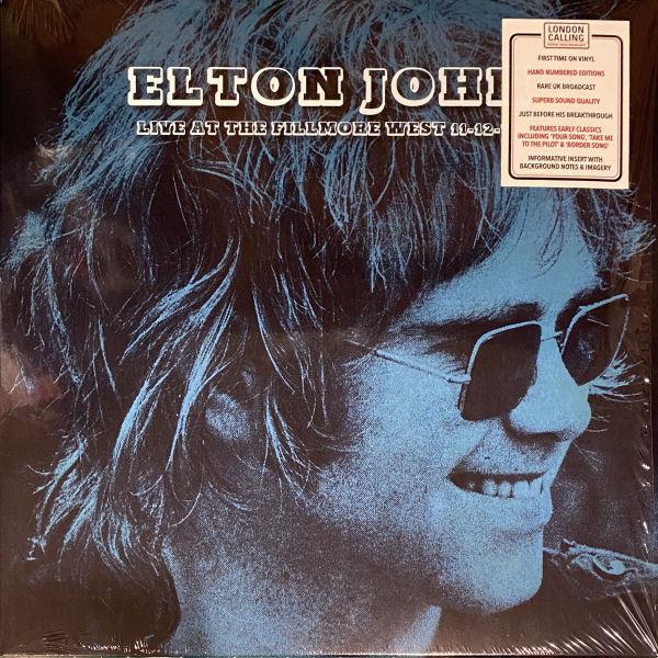 Elton John - Live At The Fillmore West 11-12-70 - Lp