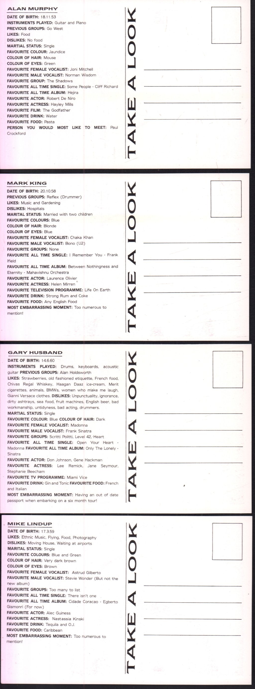 Level 42 - Take A Look - 7 Inch