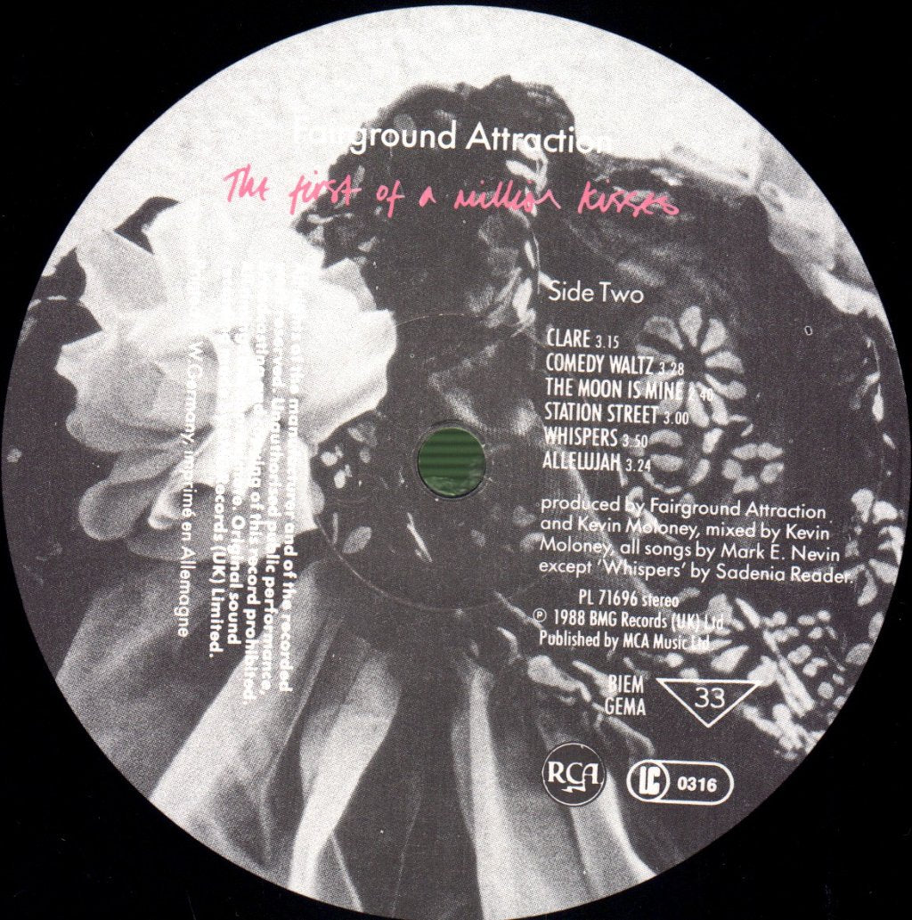 Fairground Attraction - First Of A Million Kisses - Lp