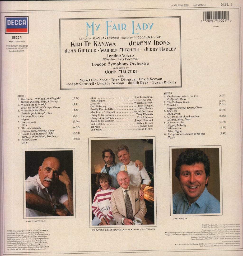 my fair lady jeremy irons