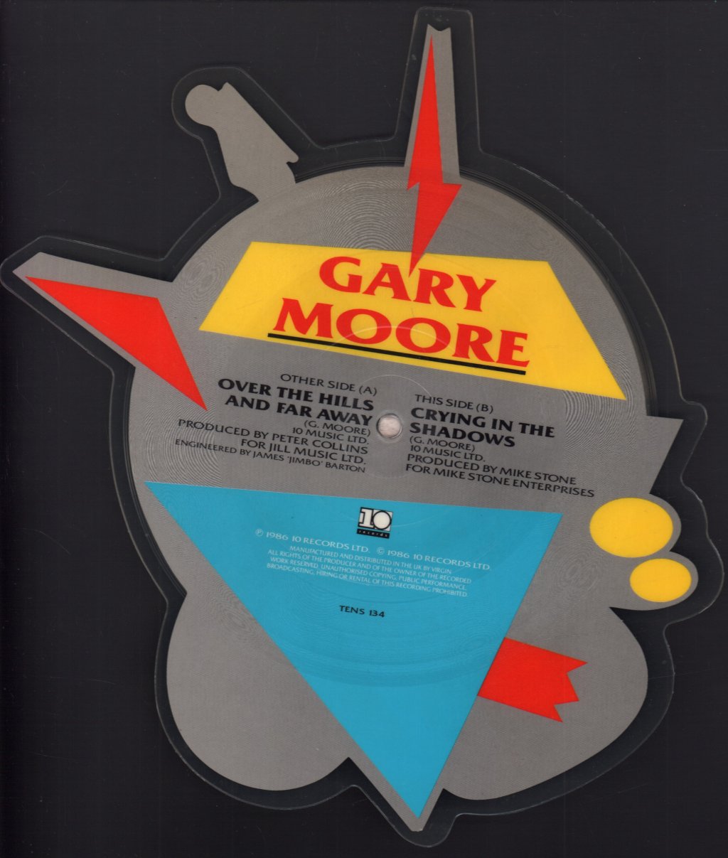 Gary Moore - Over The Hills And Far Away - 7 Inch