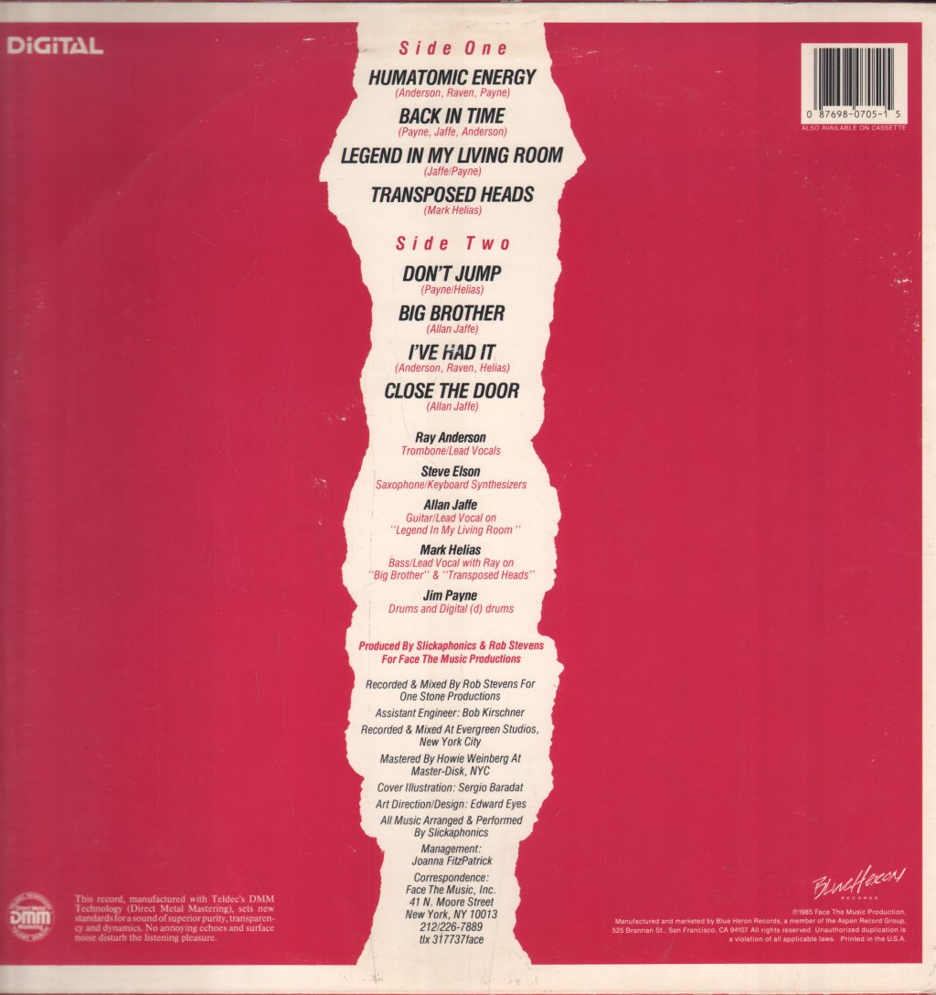 Slickaphonics - Humatomic Energy - Lp