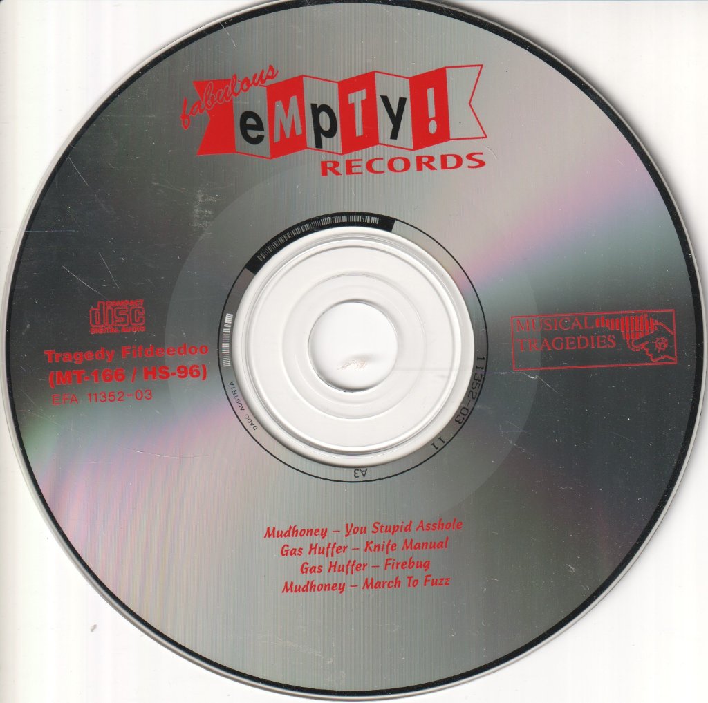 Mudhoney/Gas Huffer - You Stupid Asshole/Knife Manual - Cd