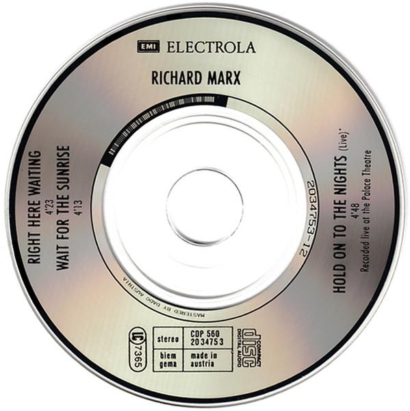 Richard Marx - Right Here Waiting - Cd
