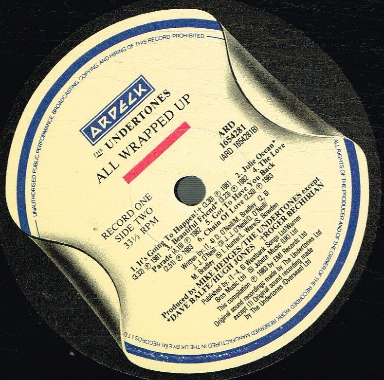 Undertones - All Wrapped Up - Double Lp