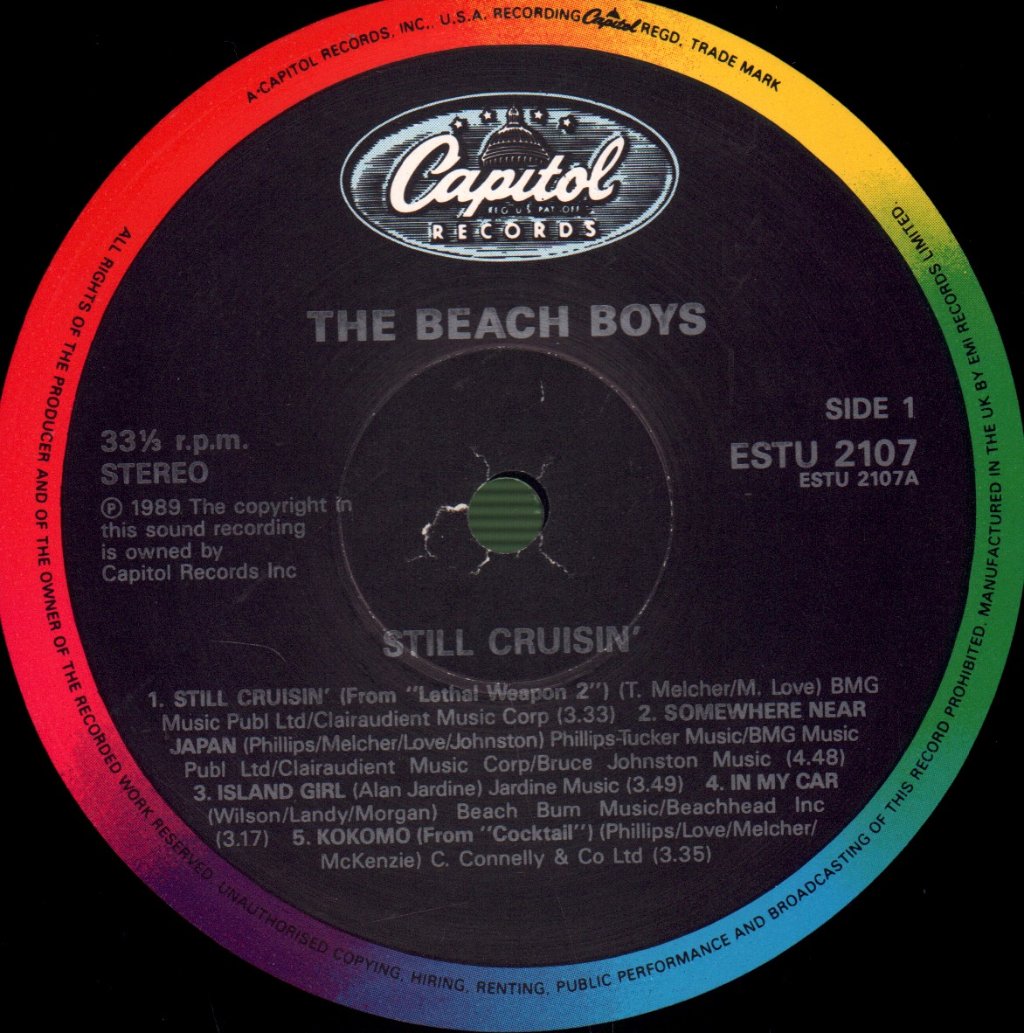 Beach Boys - Still Cruisin' - Lp