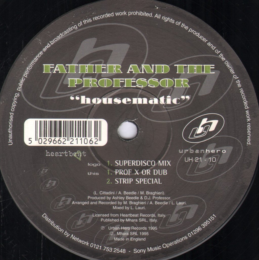 Father And The Professor - Housematic - 12 Inch