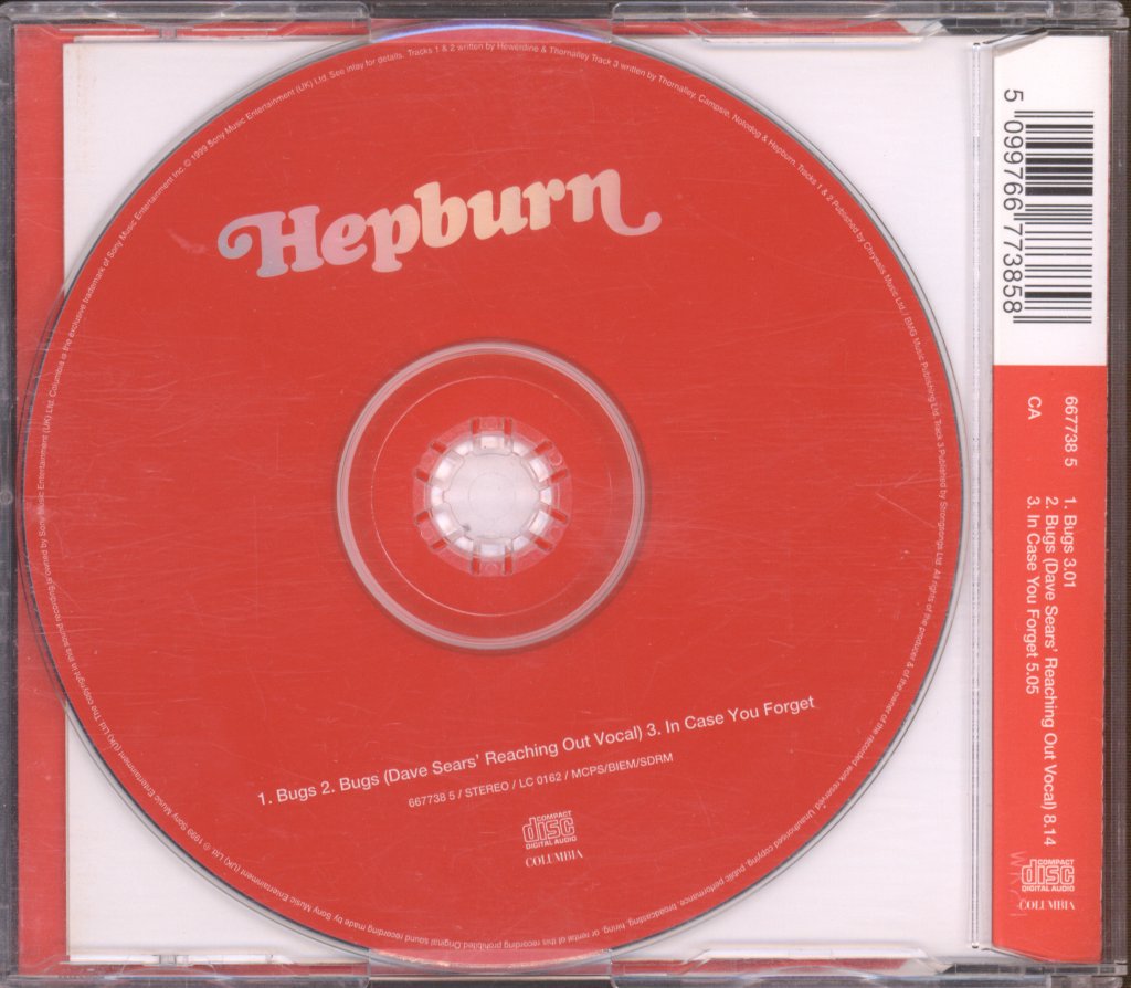 Hepburn - Bugs - Cd