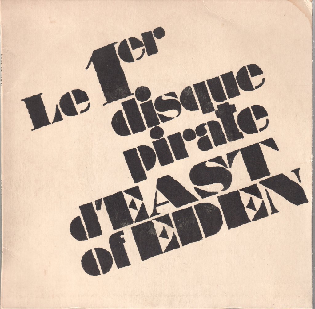 East Of Eden - Le 1er Disque Pirate D'East Of Eden - 7 Inch