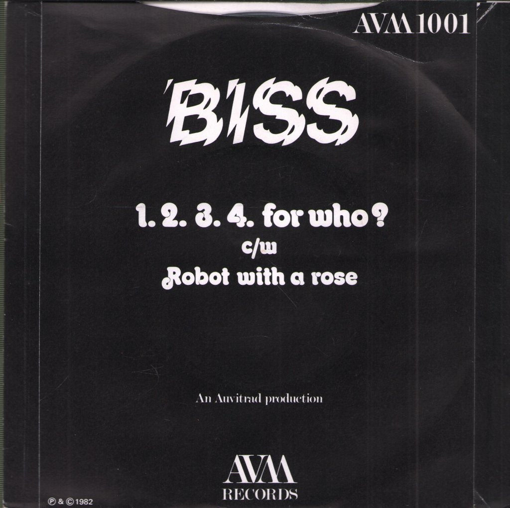 Biss - 1.2.3.4. For Who? - 7 Inch