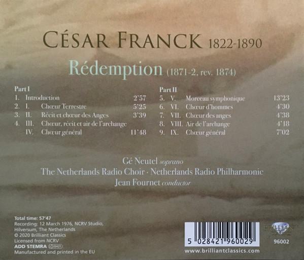 Netherlands Radio Choir, Netherlands Radio Philharmonic, Jean Fournet - César Franck - Rédemption - Cd