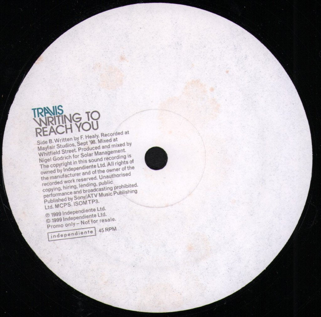 Travis - Yeah Yeah Yeah Yeah - 12 Inch
