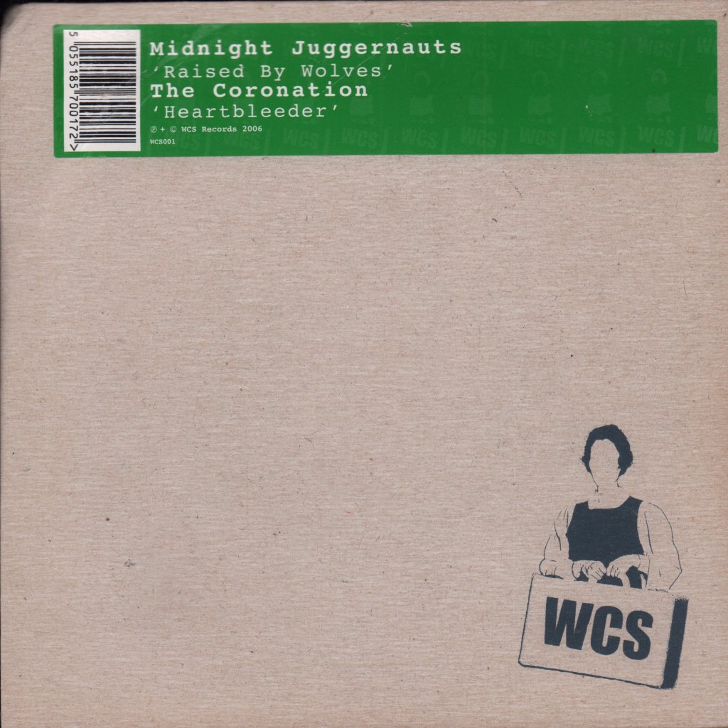 Midnight Juggernauts / Coronation - Raised By Wolves / Heartbleeder - 7 Inch