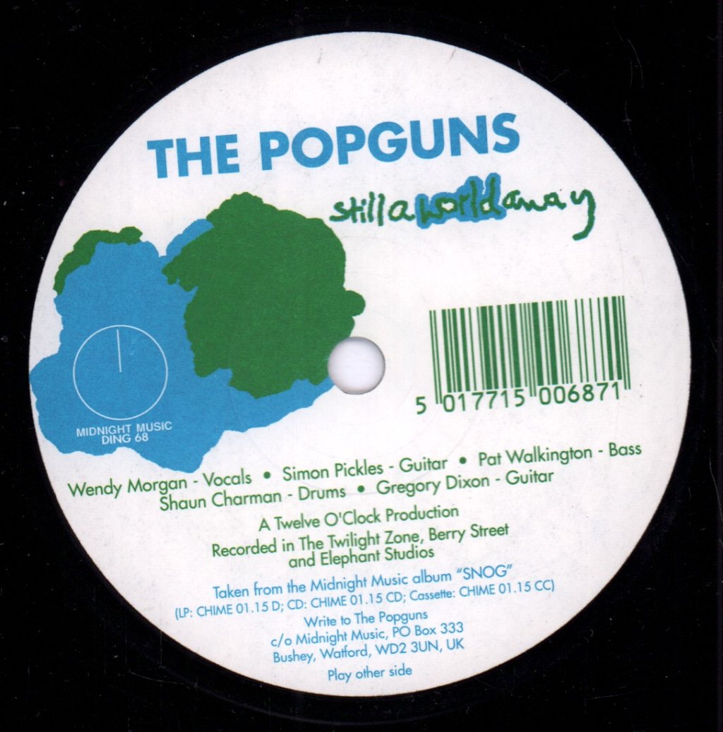 Popguns - Still A World Away - 7 Inch