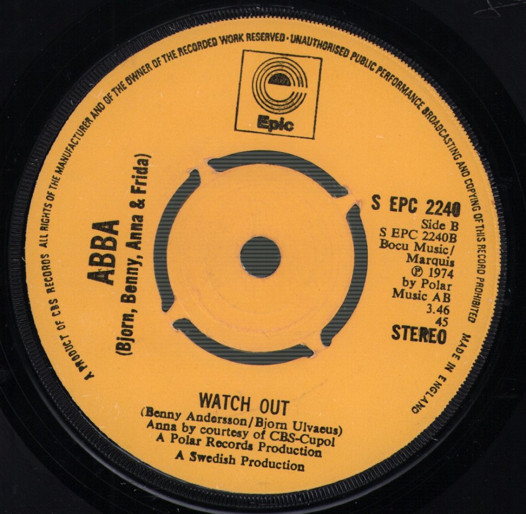 ABBA - Waterloo - 7 Inch