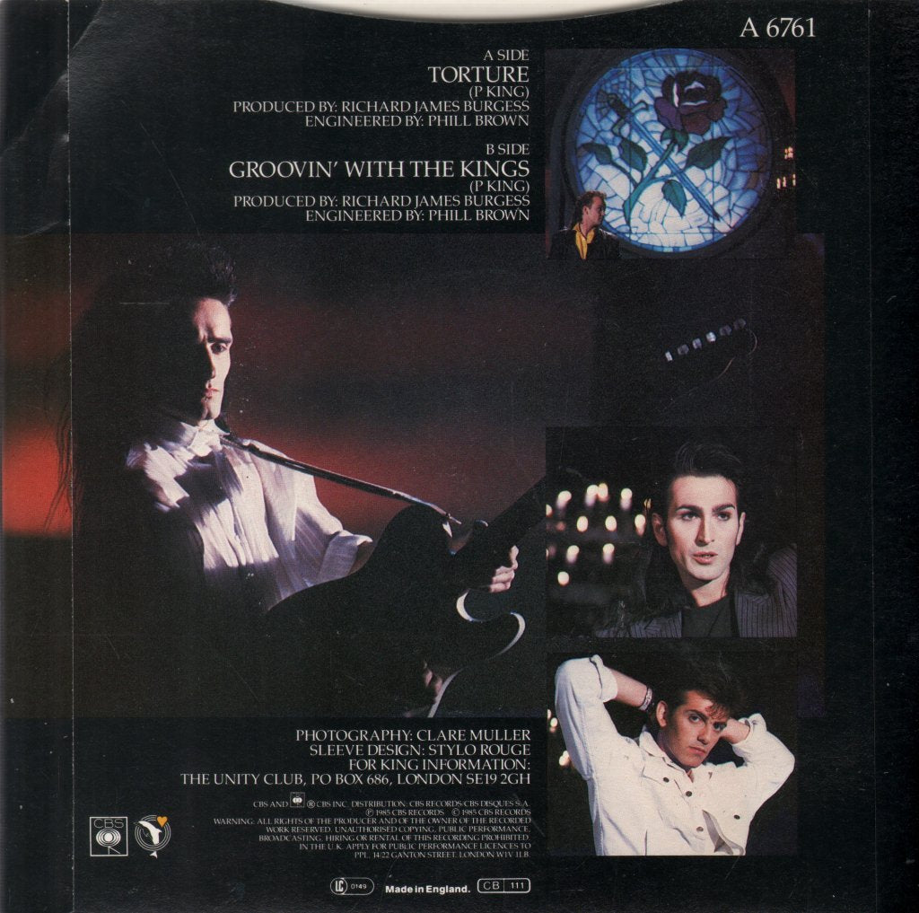 King (Paul) - Torture - 7 Inch