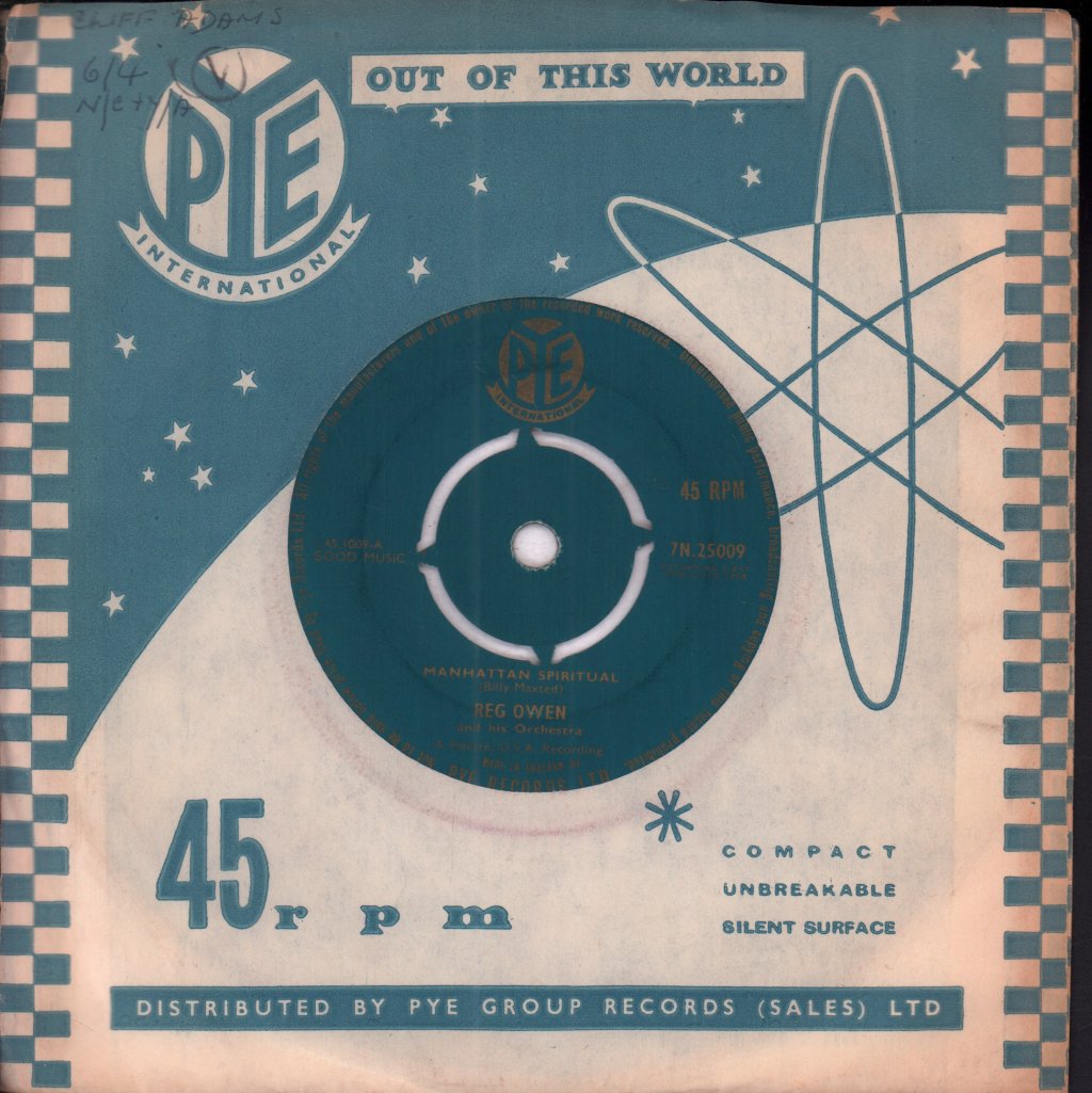 Reg Owen And His Orchestra - Manhattan Spiritual - 7 Inch