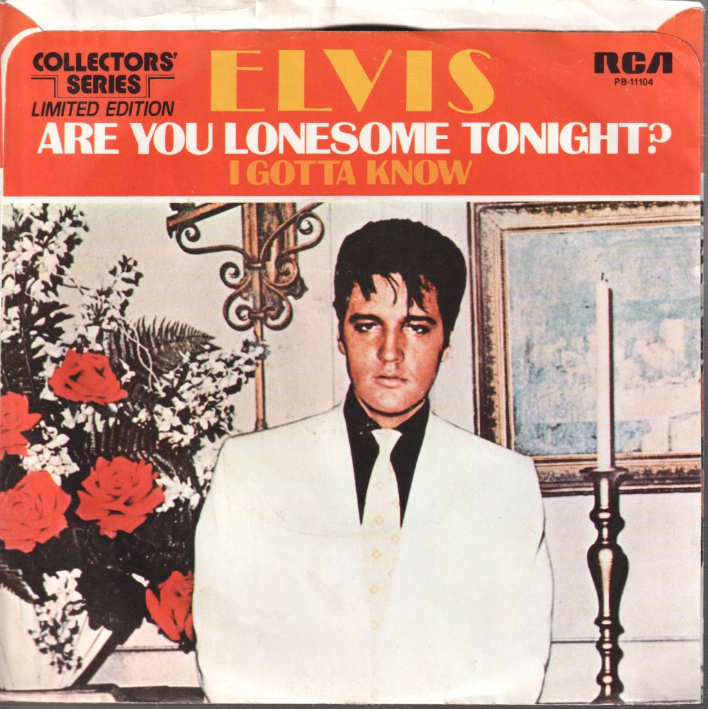 Elvis Presley - Are You Lonesome Tonight? - 7 Inch