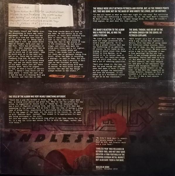 Kreator - Endless Pain - Double Lp