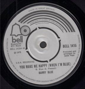 Barry Blue - You Make Me Happy - 7 Inch
