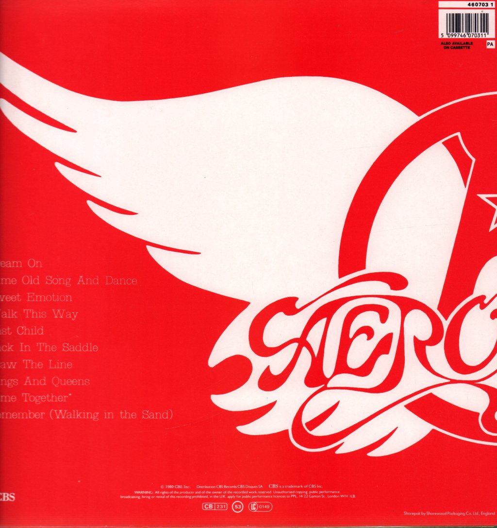Aerosmith - Greatest Hits - Lp
