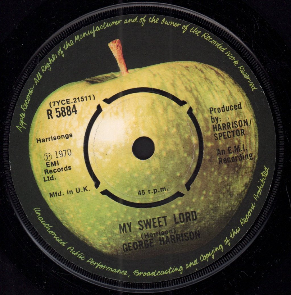 George Harrison - My Sweet Lord - 7 Inch