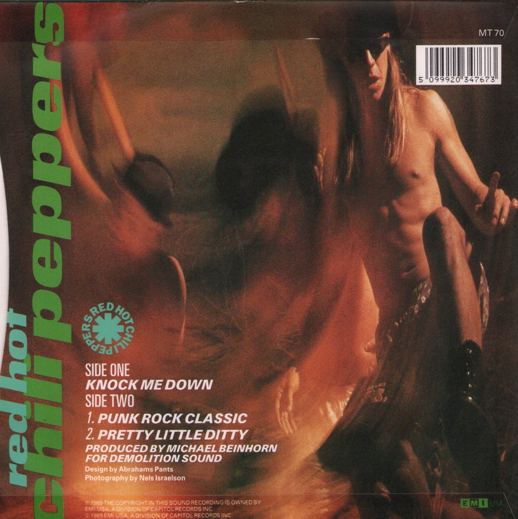 Red Hot Chili Peppers - Knock Me Down - 7 Inch
