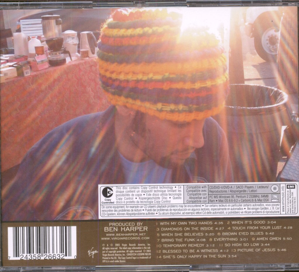 Ben Harper - Diamonds On The Inside - Cd