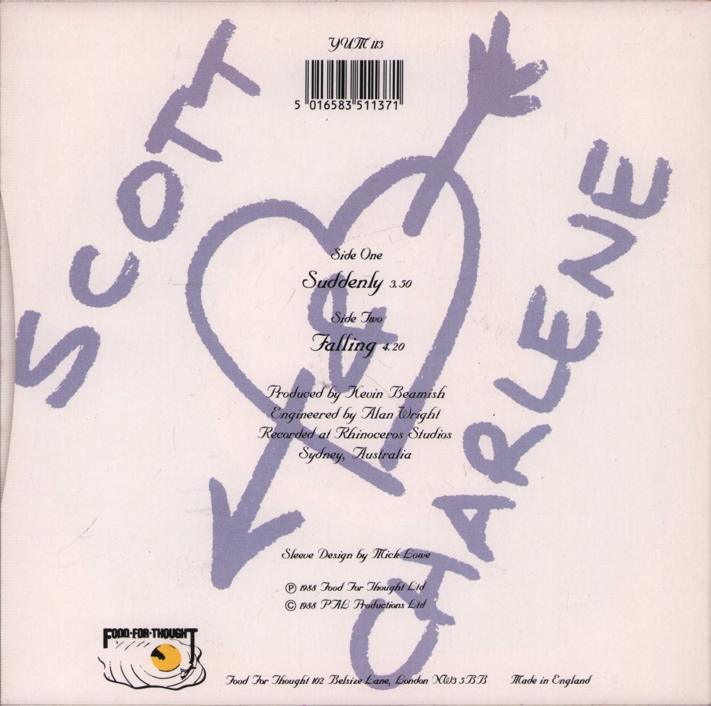 Angry Anderson - Suddenly - 7 Inch