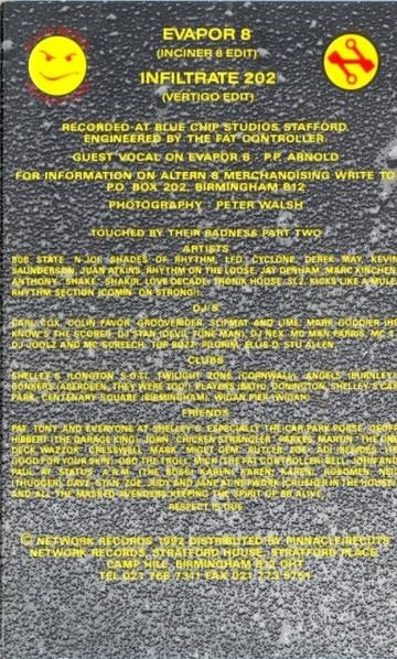 Altern 8 - Evapor 8 / Infiltrate 202 - Cassette