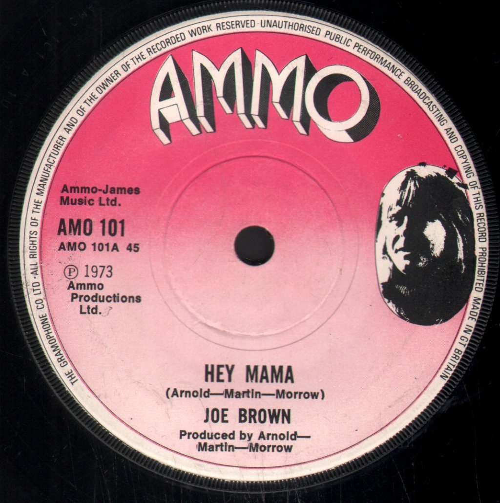 Joe Brown - Hey Mama - 7 Inch