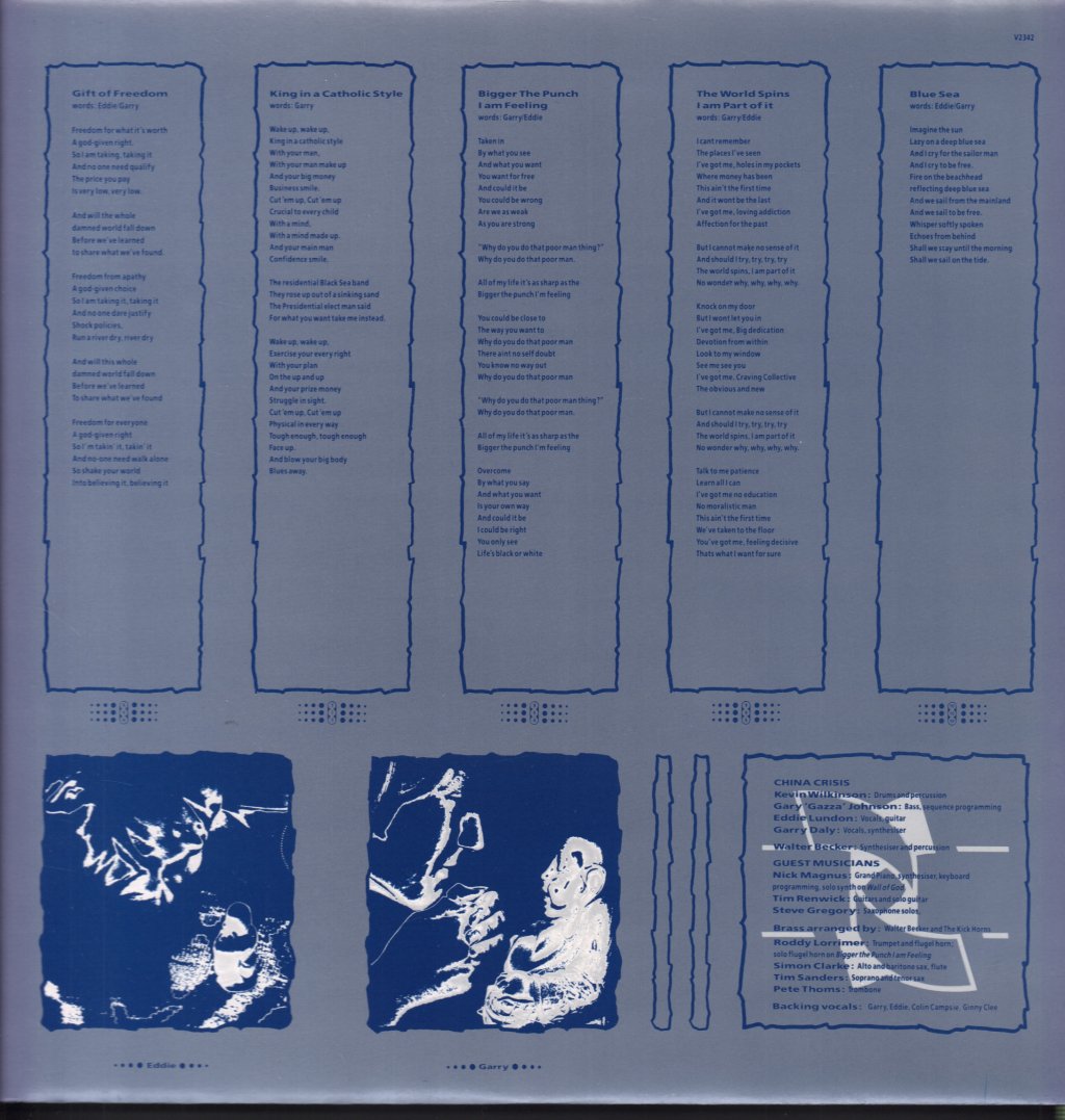 China Crisis - Flaunt The Imperfection - Lp