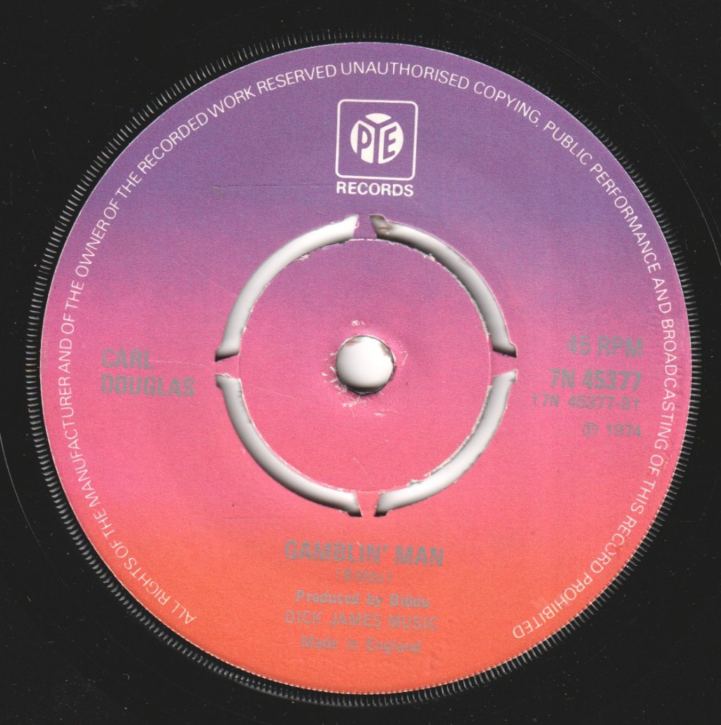 Carl Douglas - Kung Fu Fighting - 7 Inch