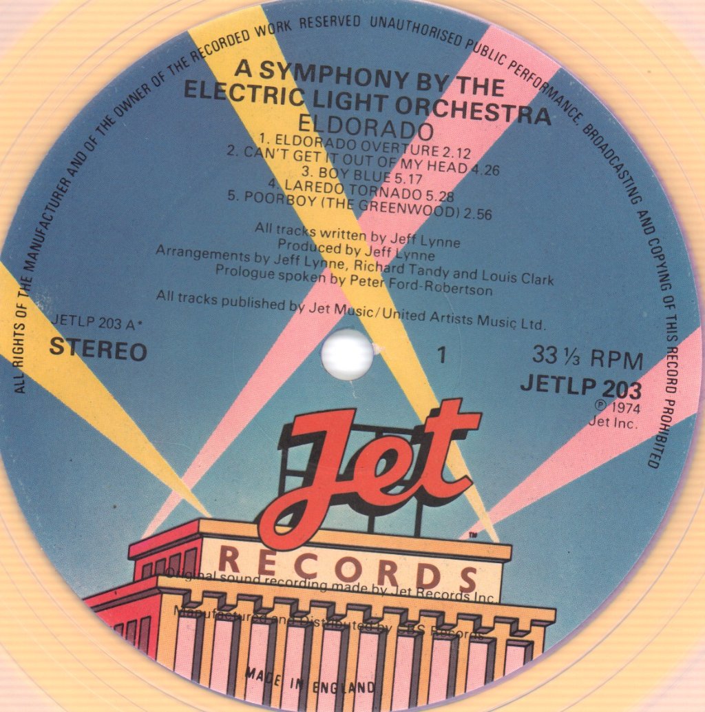 Electric Light Orchestra - Eldorado - Lp