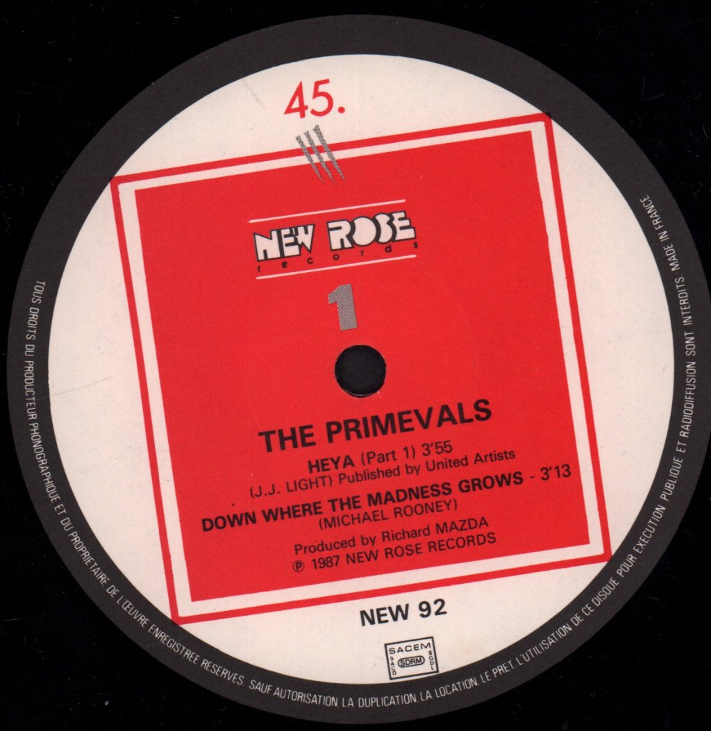 Primevals - Heya - 12 Inch