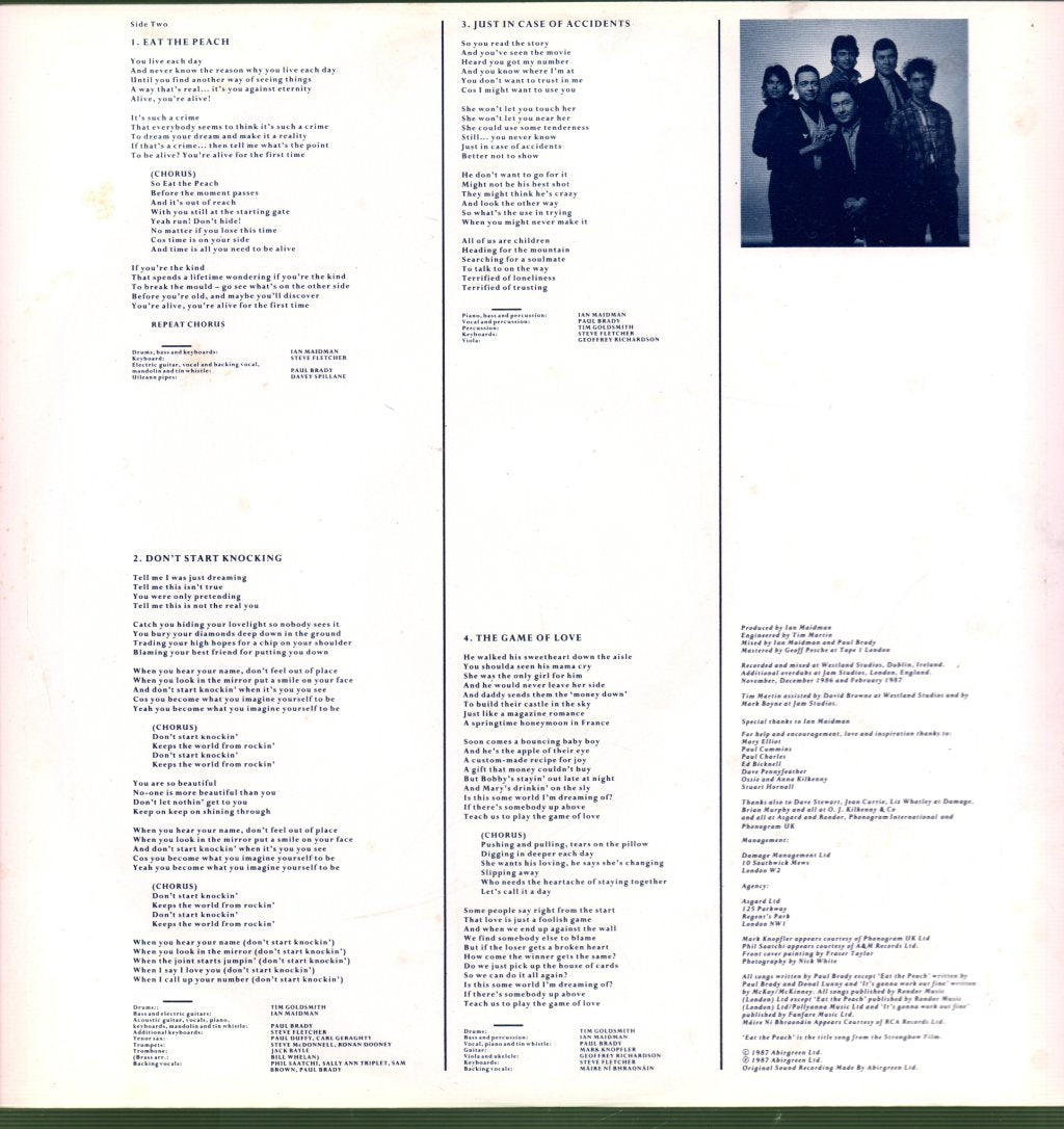 Paul Brady - Primitive Dance - Lp