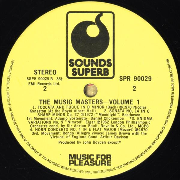 Various Artists - Music Masters Volume One - Lp