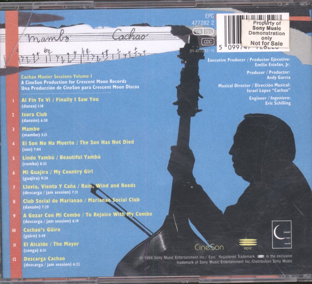 Cachao - Master Sessions Volume I - Cd
