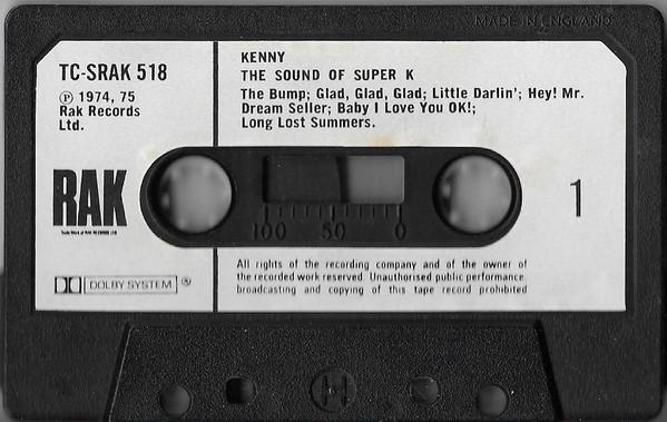 Kenny - Sound Of Super K - Cassette