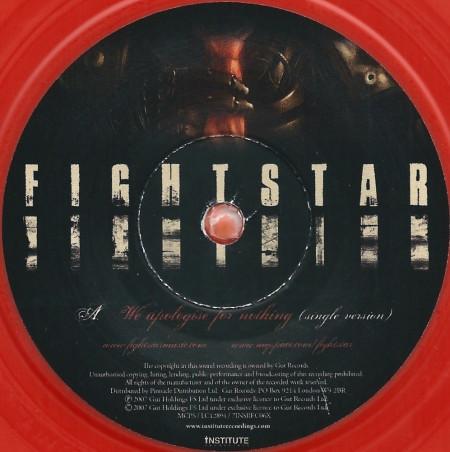 Fightstar - We Apologise For Nothing - 7 Inch
