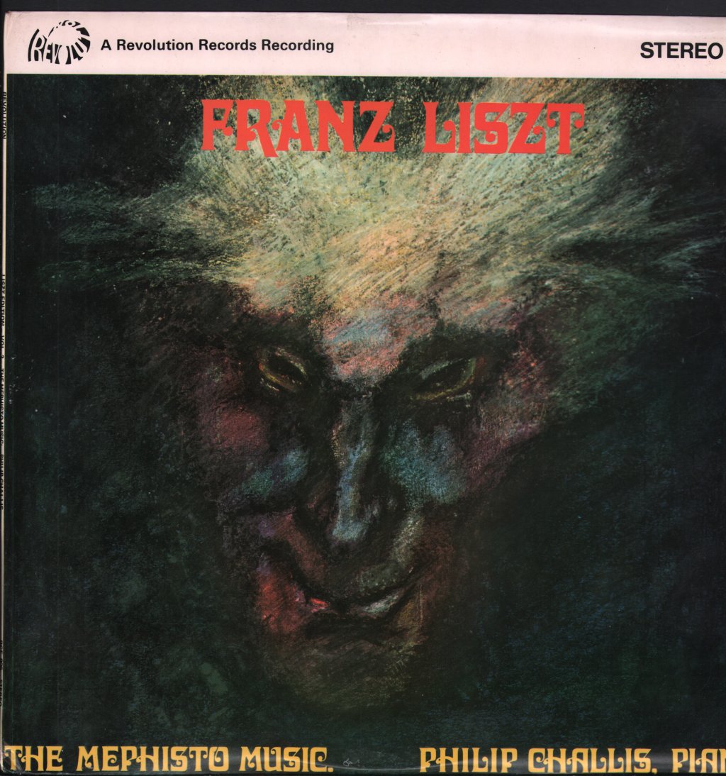 Philip Challis - Franz Liszt - Mephisto Music - Lp