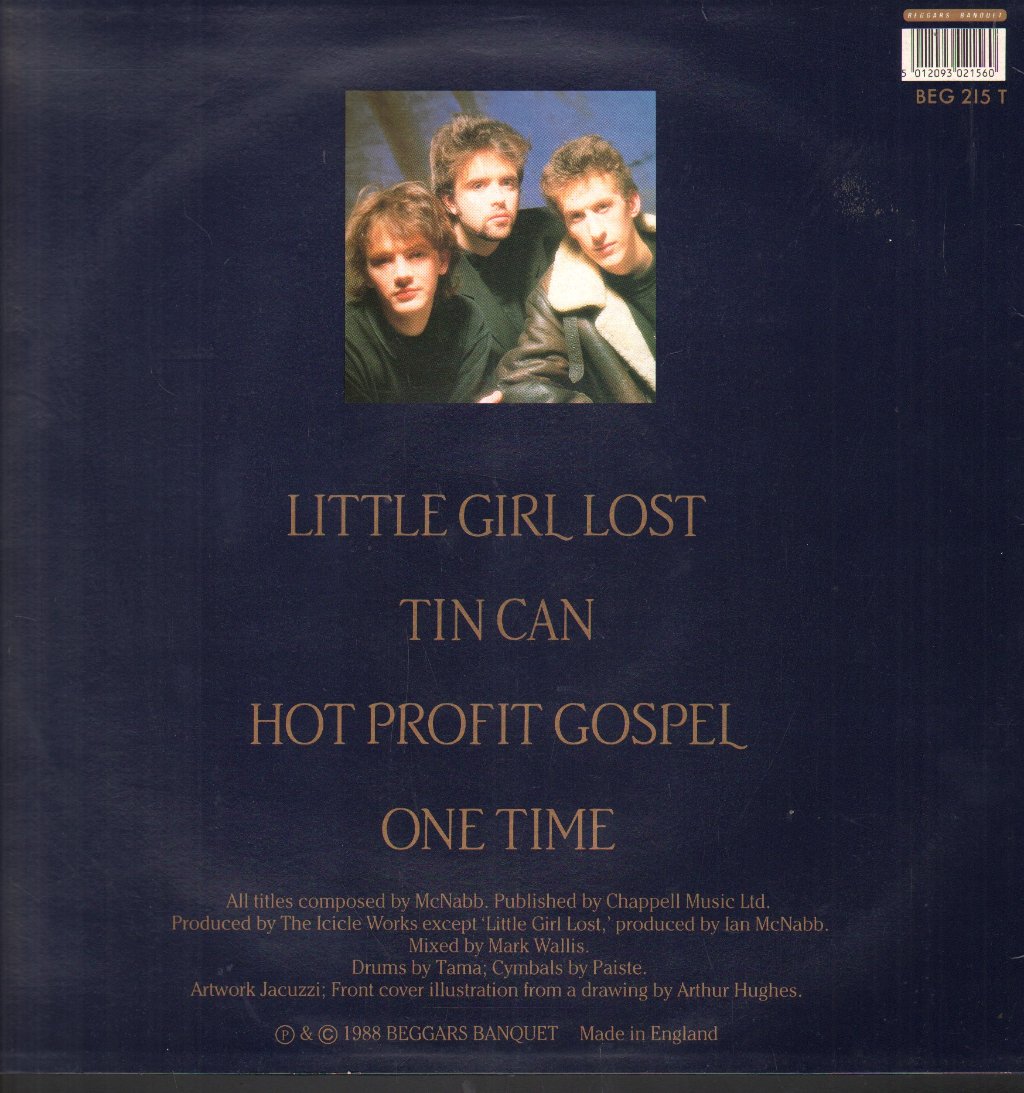 Icicle Works - Little Girl Lost - 12 Inch