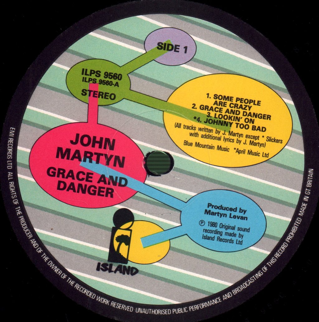 John Martyn - Grace & Danger - Lp